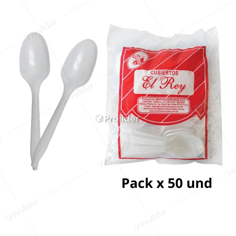 Cuchara Descartable x50 und