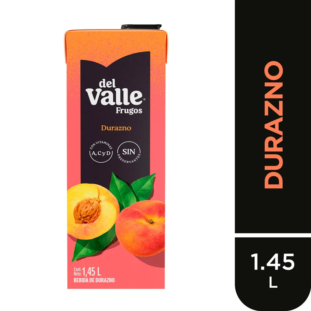 Frugos del Valle Durazno 1.45Lt