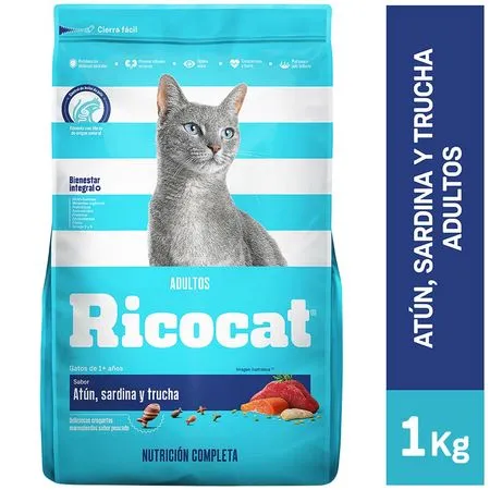 Ricocat Adul. Atun/Sardina 1kg